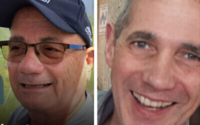Louis Har and Fernando Marman were taken hostage on October 7, 2023 by Hamas terrorists (Courtesy)